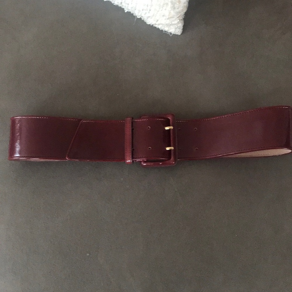 Gorgeous Burgundy leather belt. NWOT